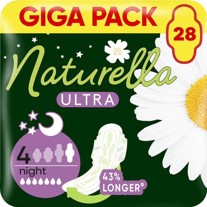 Actual product image Naturella Ultra Night Sanitary Pads 28 pads (28 x)