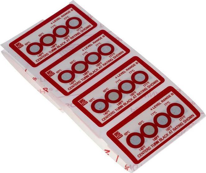 Produktbild RS PRO Temperatur Messetikett