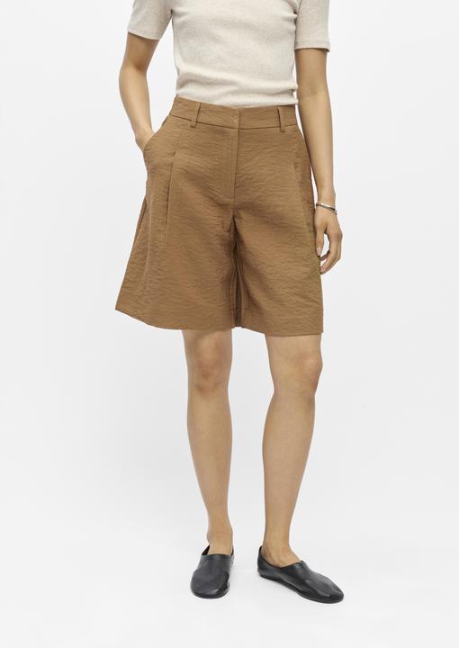 Produktbild Object Bundfalten Wide Leg Shorts (38)