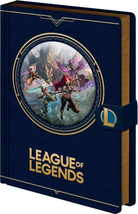 Image du produit League of Legends - Cahier PREMIUM (A5, À rayures)