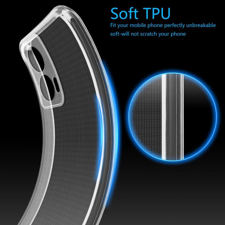 Produktbild Cadorabo Hülle für Motorola Moto G35 TPU Schutz Case (Motorola Moto G35)