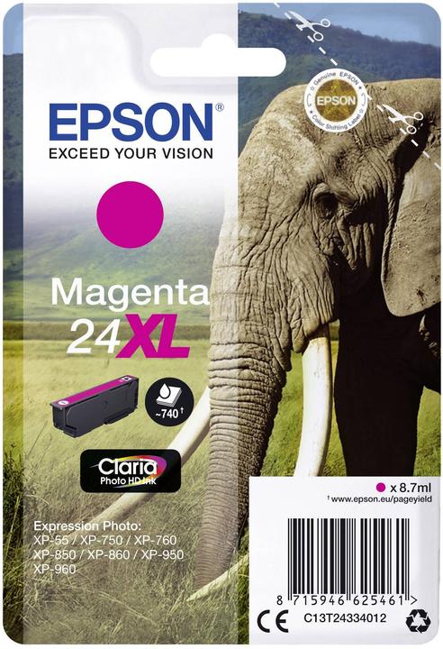 Epson 24XL Claria Photo HD (M)