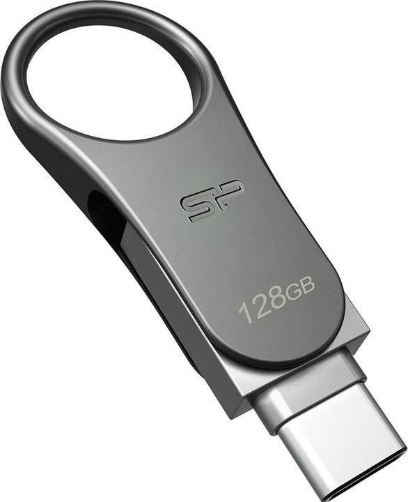 Actual product image Silicon Power Mobile C80 (128 GB, USB-A, USB-C)