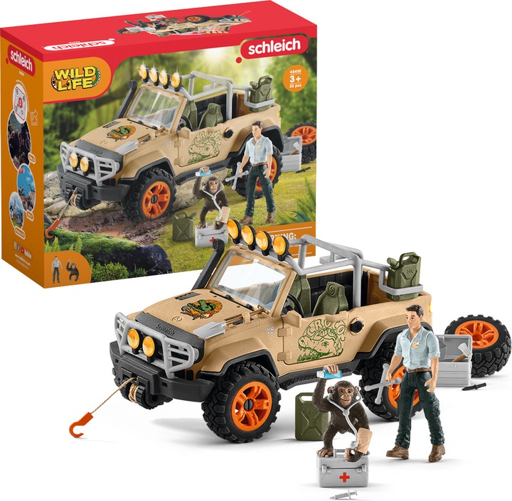 Actual product image Schleich Off road vehicle with winch