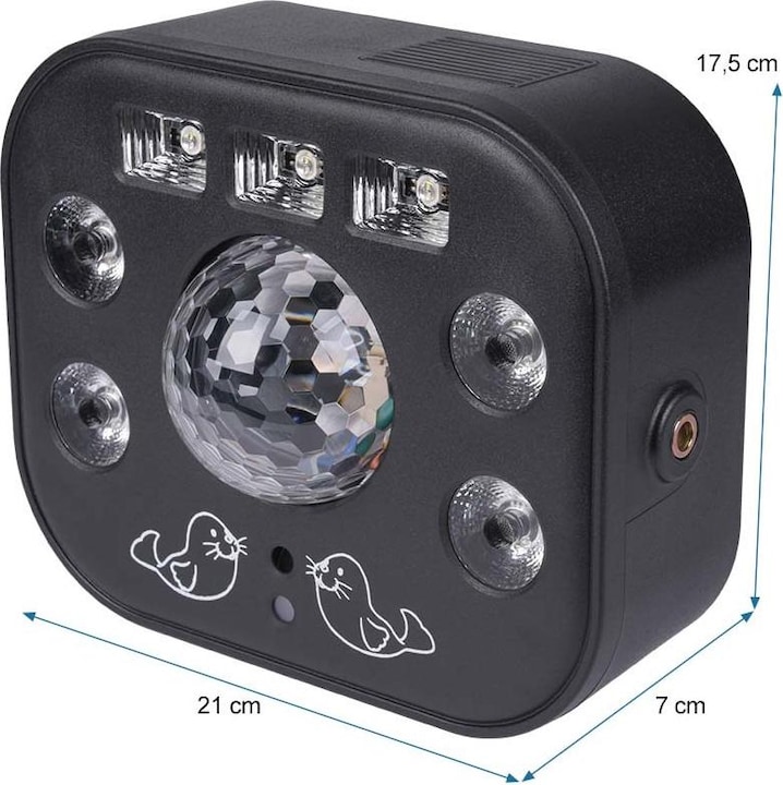 Light4Me MULTIPHASE - Multiefekt LED UV wash strobe