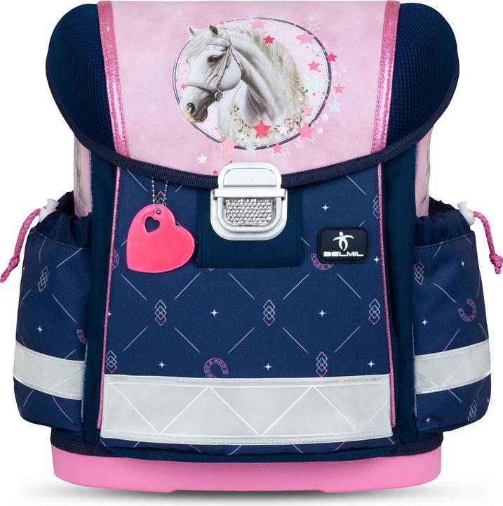 Image du produit Belmil CLASSY Sac à dos scolaire Set de 4 pièces Amazing Horses (19 l)