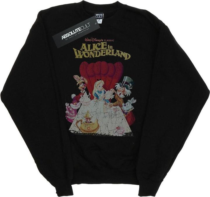 Image du produit Disney - Sweat ALICE IN WONDERLAND RETRO POSTER - Fille (152, 158)