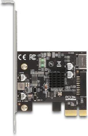 Actual product image Delock PCI Express x1 card to 1 x internal USB 5 Gbps Type-E K