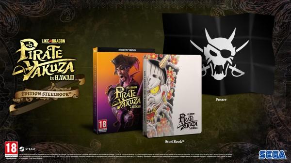 Produktbild Atlus Like a Dragon: Pirate Yakuza in Hawaii Steelbook Edition (PC, FR)