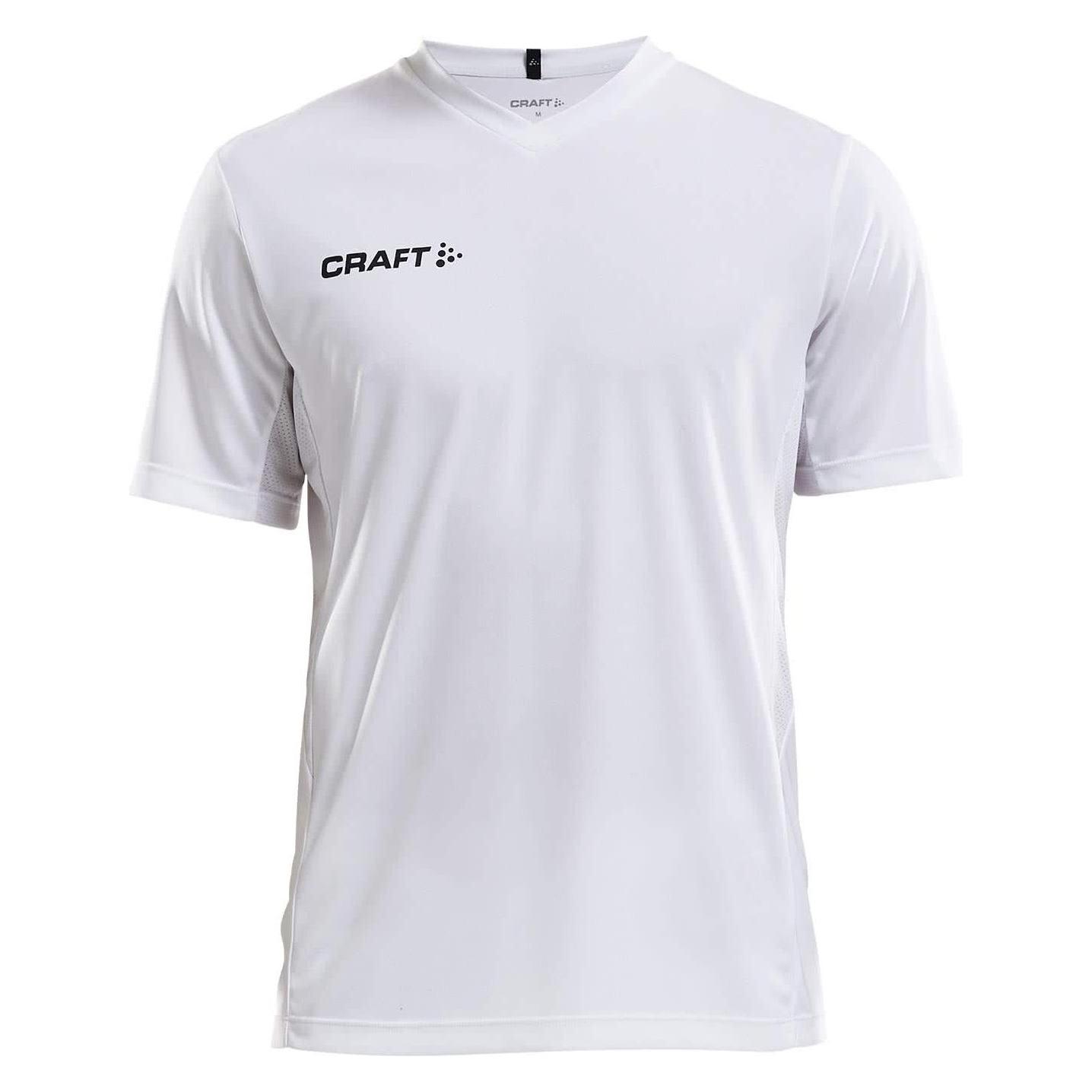 Craft, Herren, Sportshirt, Squad Jersey Solid M (L), Weiss, L