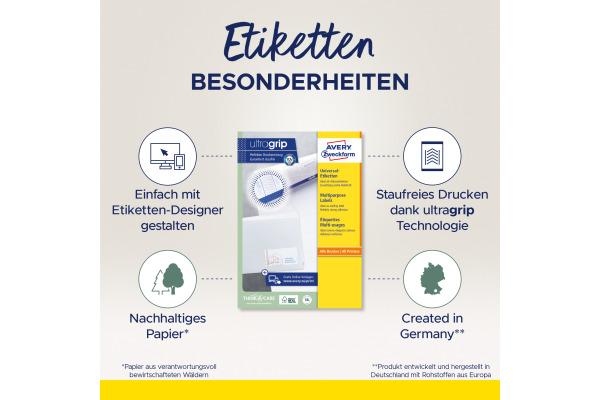 Produktbild Avery Universal-Etiketten