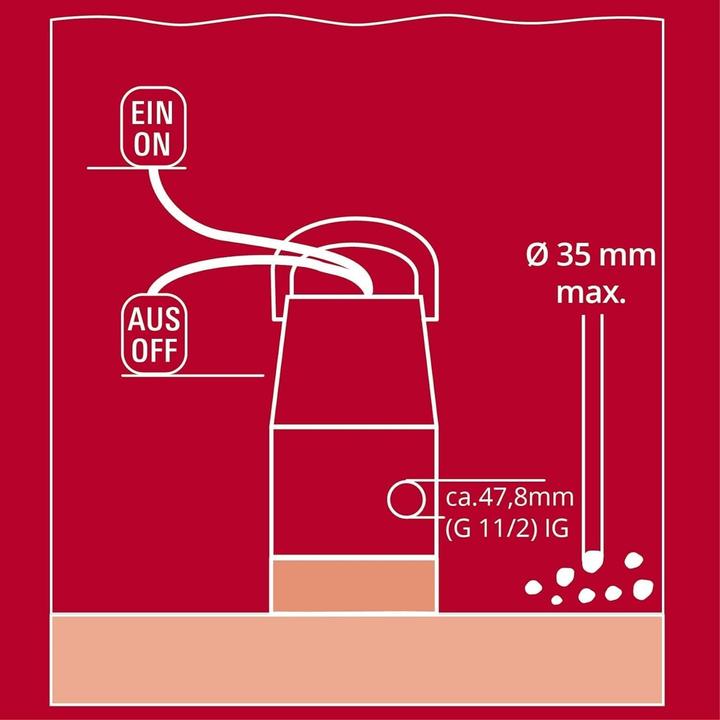 Productafbeelding Einhell Combinatiepomp GC-DP 7035 LL (Rioolpomp)