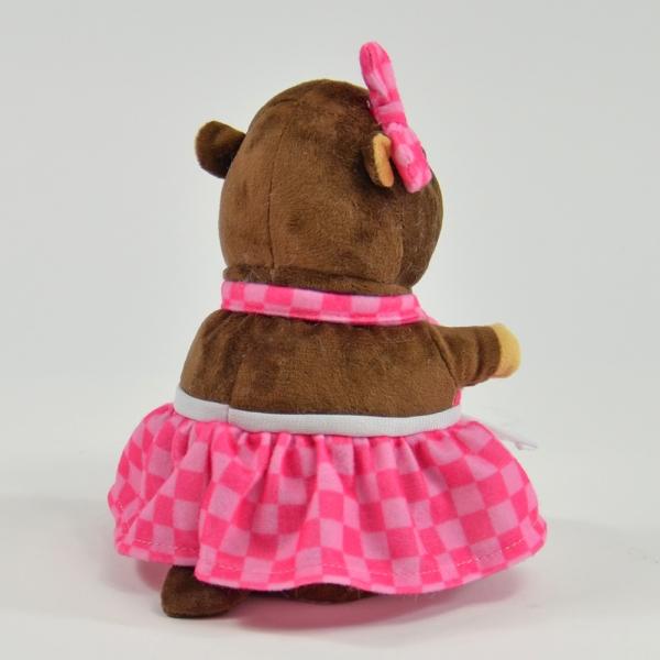 Image du produit Kögler Marmotte Laber "Resi" avec Dirndl, 15x10x12cm, piles incluses (15 cm)