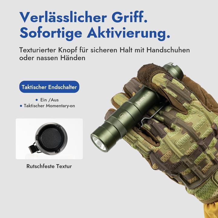 Actual product image Wuben L3 Army Green (13.80 cm, 3000 lm)