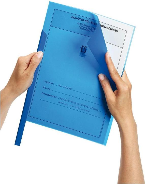 Produktbild Durable Klemmschienenhüllen (A4, 50x)