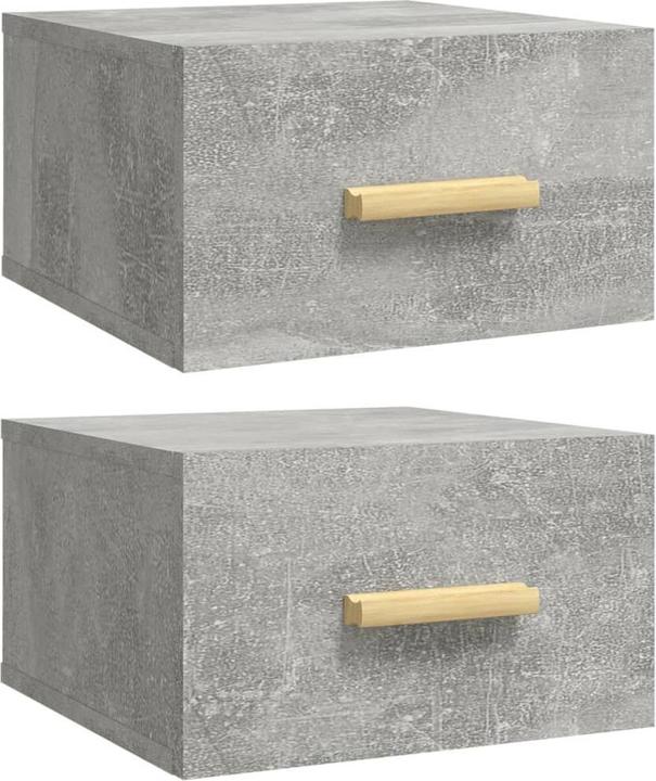 Immagine prodotto vidaXL wandmontierter Nachttisch (35 x 35 x 20 cm)
