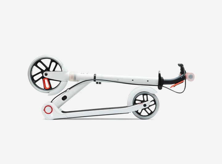 Actual product image Oxelo Scooter Pedal scooter kids - M900 light grey/red