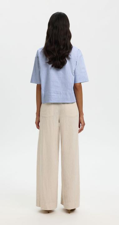 Immagine prodotto Selected Baumwollmix Oberteil mit V-Ausschnitt (34)