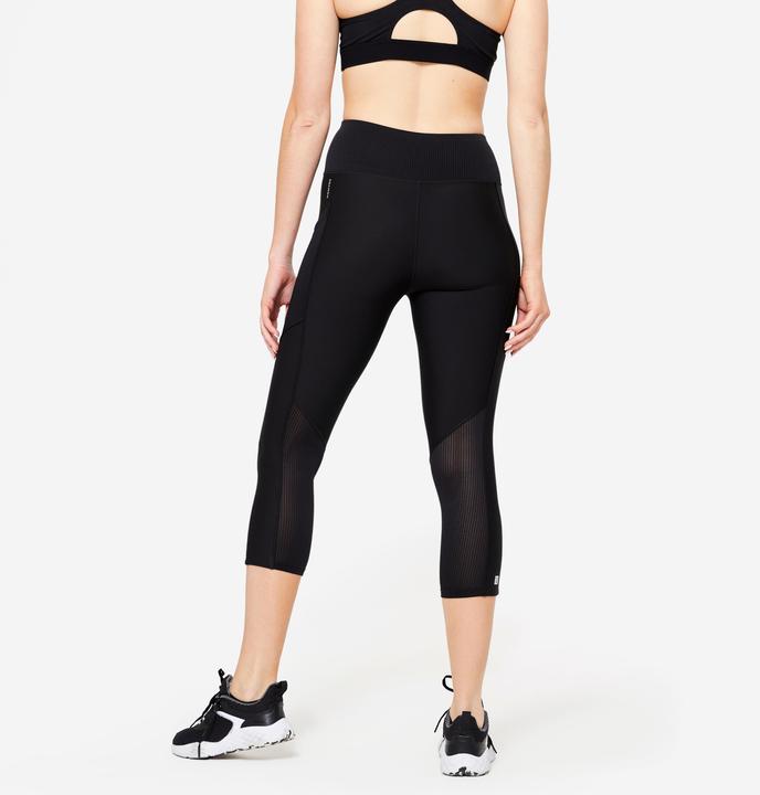 Produktbild Domyos Caprihose Damen Skinny Polyester (W26/L30)
