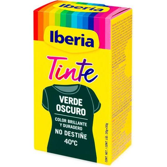 Iberia, Haarfarbe, Garment Dye - Dunkelgrün (1227285, Tinte Ropa No Destiñe 40 Verde Oscuro)