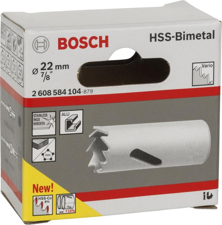 Productafbeelding Bosch Professional Zubehör Gatenzaag 22 mm Toebehoren 260 (22 millimeter)