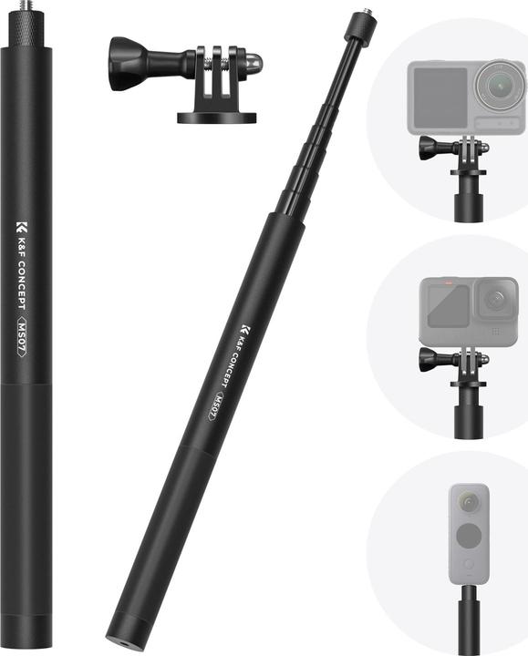 Image du produit K&F Concept MS07 Selfie Stick / Support pour téléphone