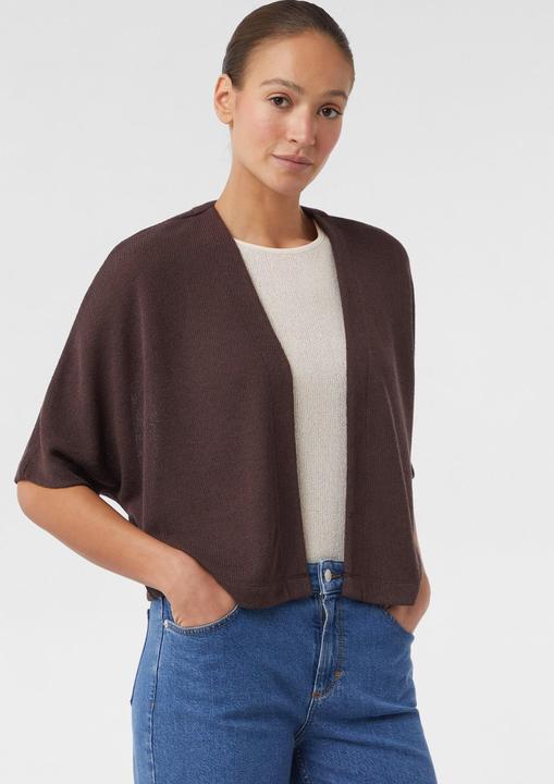 Produktbild Comma T-Shirt Kurzer Strickcardigan aus Viskosemix mit Fledermausärmeln (34)