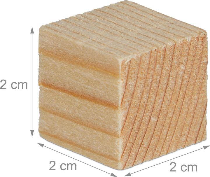 Immagine prodotto Relaxdays 160x cubetti di legno