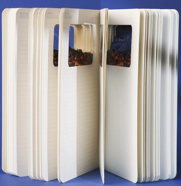 Image du produit Carnet 3D (Autre, À rayures, Couverture rigide)