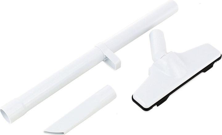 Actual product image Makita DCL 180 RG W 18 V Li-Ion battery vacuum cleaner white + 2 x 6.0 Ah battery + charger