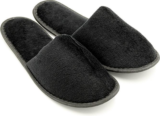 Actual product image Slipper black 31cm closed (31)