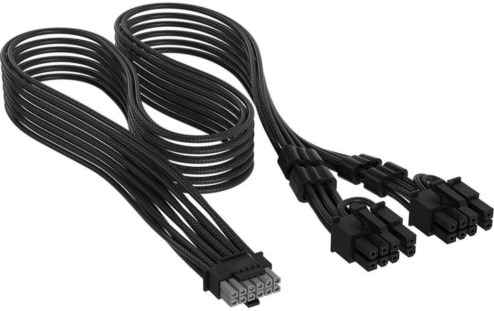 Image du produit Corsair Stromkabel PCIe 12V-2x6 auf 2x 8-Pin 65 cm (65 cm, 12V-2x6)