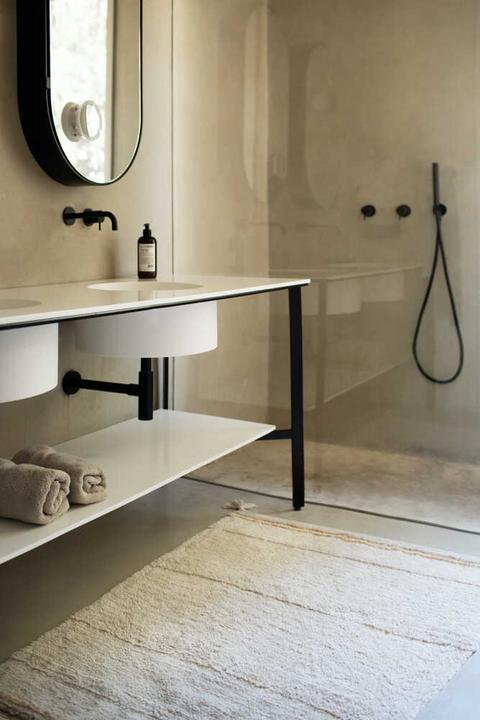 Actual product image Lorena Canals Carpet Bloom Natural (170 x 240 cm)