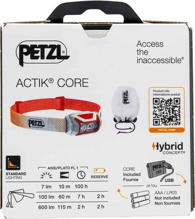 Image du produit Petzl Actik Core (600 lm)