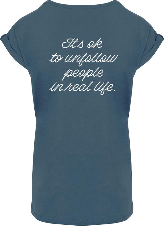 Actual product image Merchcode Ladies Heartbreak X Extended Shoulder Tee - 111573 (M)