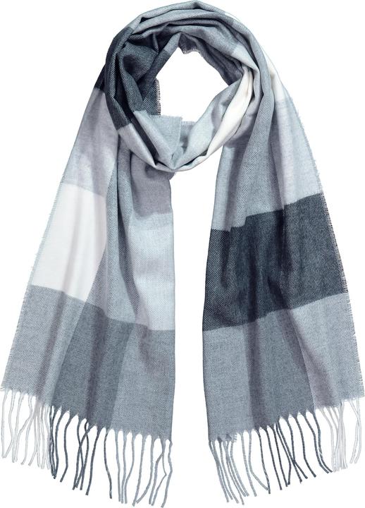 Immagine prodotto Ulla Popken Sciarpa a quadri con frange