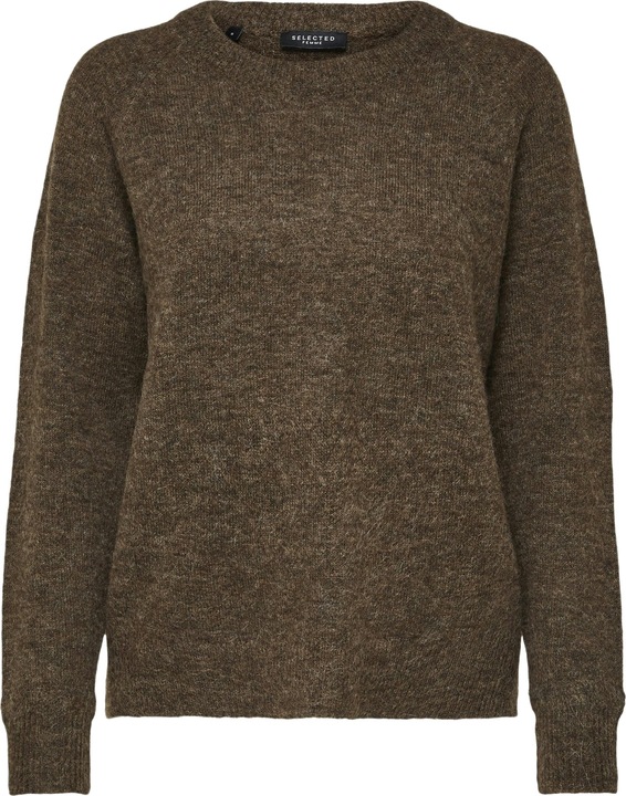 Image du produit Selected Femme Pull en laine à col ras du cou (XS)