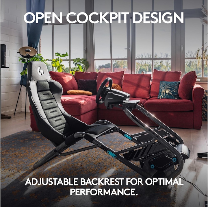 Actual product image Playseat Trophy Logitech G Edition