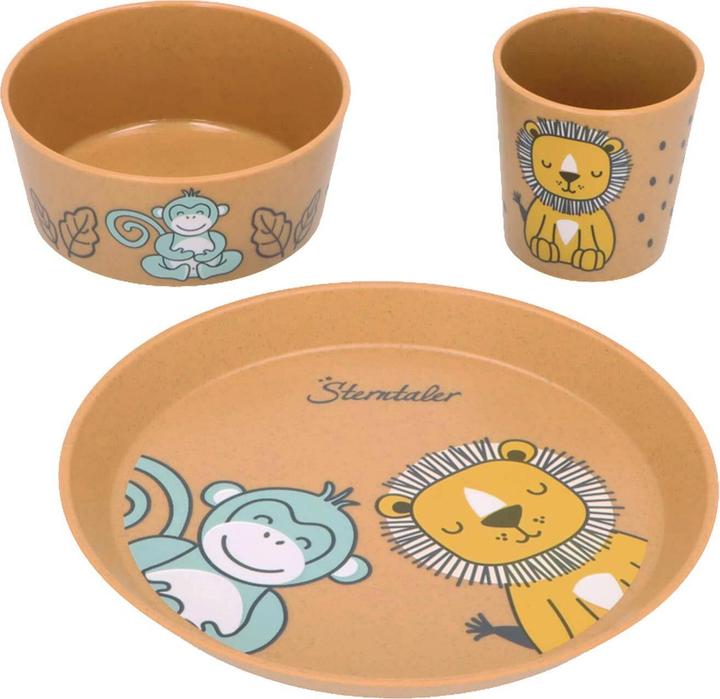 Actual product image Sterntaler Children's tableware set Albert and Lio uni