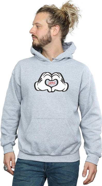 Produktbild Disney Mickey Mouse Loves You Kapuzenpullover (L)