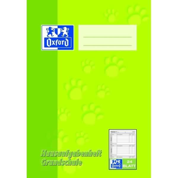 Actual product image Oxford Homework book (A5, Lined, Hardcover)