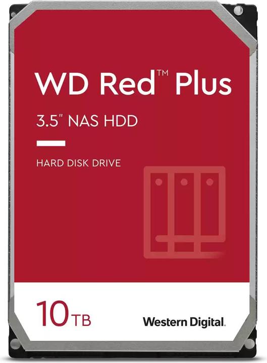Actual product image WD Red Plus Desktop 10TB Retail Kit (10 TB, 3.5")