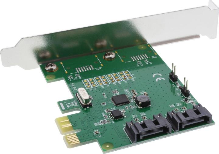 Immagine prodotto InLine Scheda di interfaccia 2 volte SATA 6Gb/s x1 PCIe 2.0 RAID 0/1/SPAN