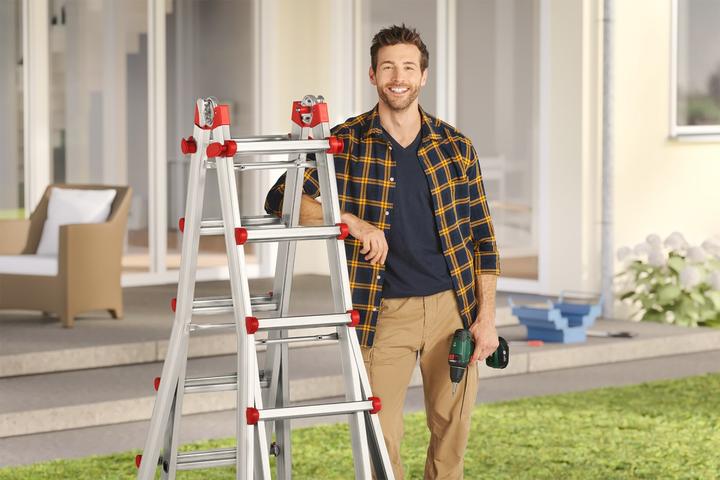 Actual product image Hailo M80 (Multi-purpose ladder, 123 cm)