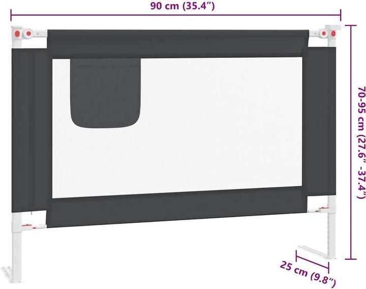 Produktbild vidaXL Rausfallschutz (90 cm)