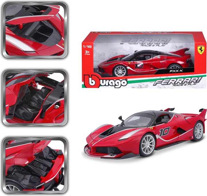 Produktbild Bburago 1:18 Modellauto Ferrari FXX-K