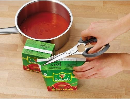 Produktbild WMF Küchenschere Haushaltsschere Allzweckschere 23cm Sägeschliff Softgriff (23 cm)