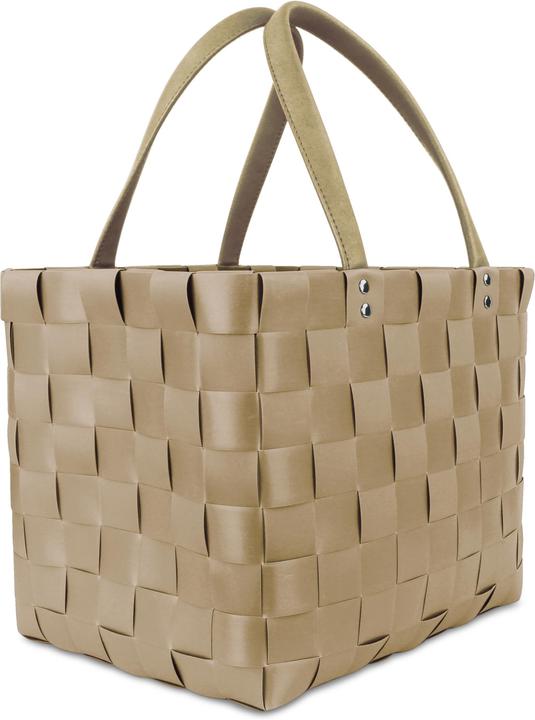 Actual product image Normani Beach Bag with PU Handles