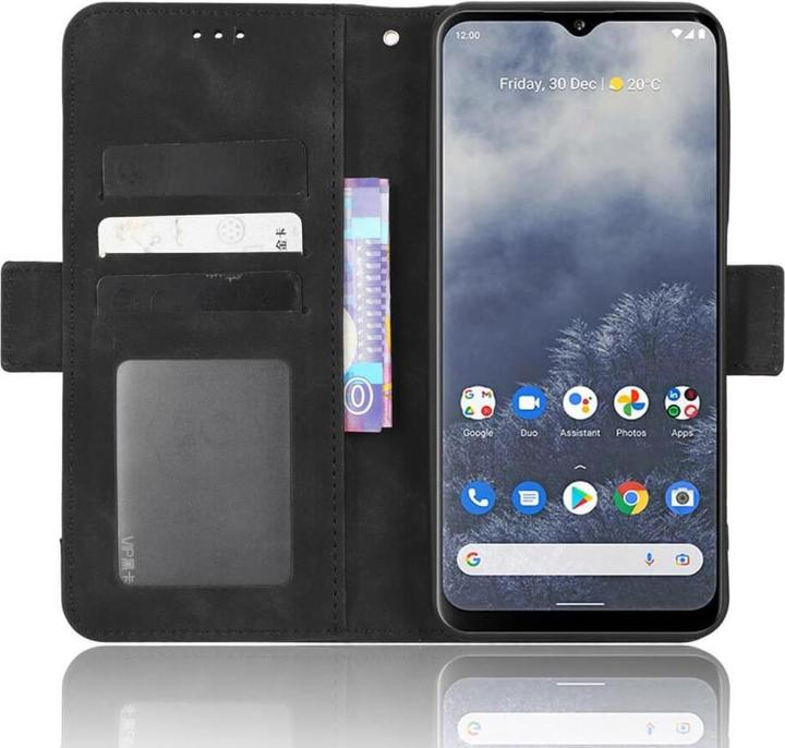 Produktbild Cover-Discount Nokia G60 - Etui mit vielen Kartenfächer schwarz (Nokia G60)