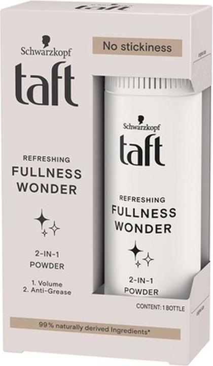 Schwarzkopf Taft Fullness Wonder 2In1 Hair Powder Giving Volume And Refreshment 10G (Volume powder)